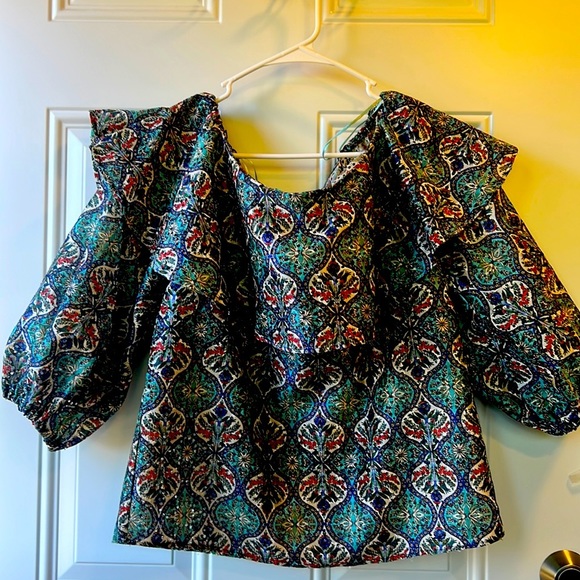 Anthropologie Tops - B Anthropologie blouse brand new with tag size small but looks big.